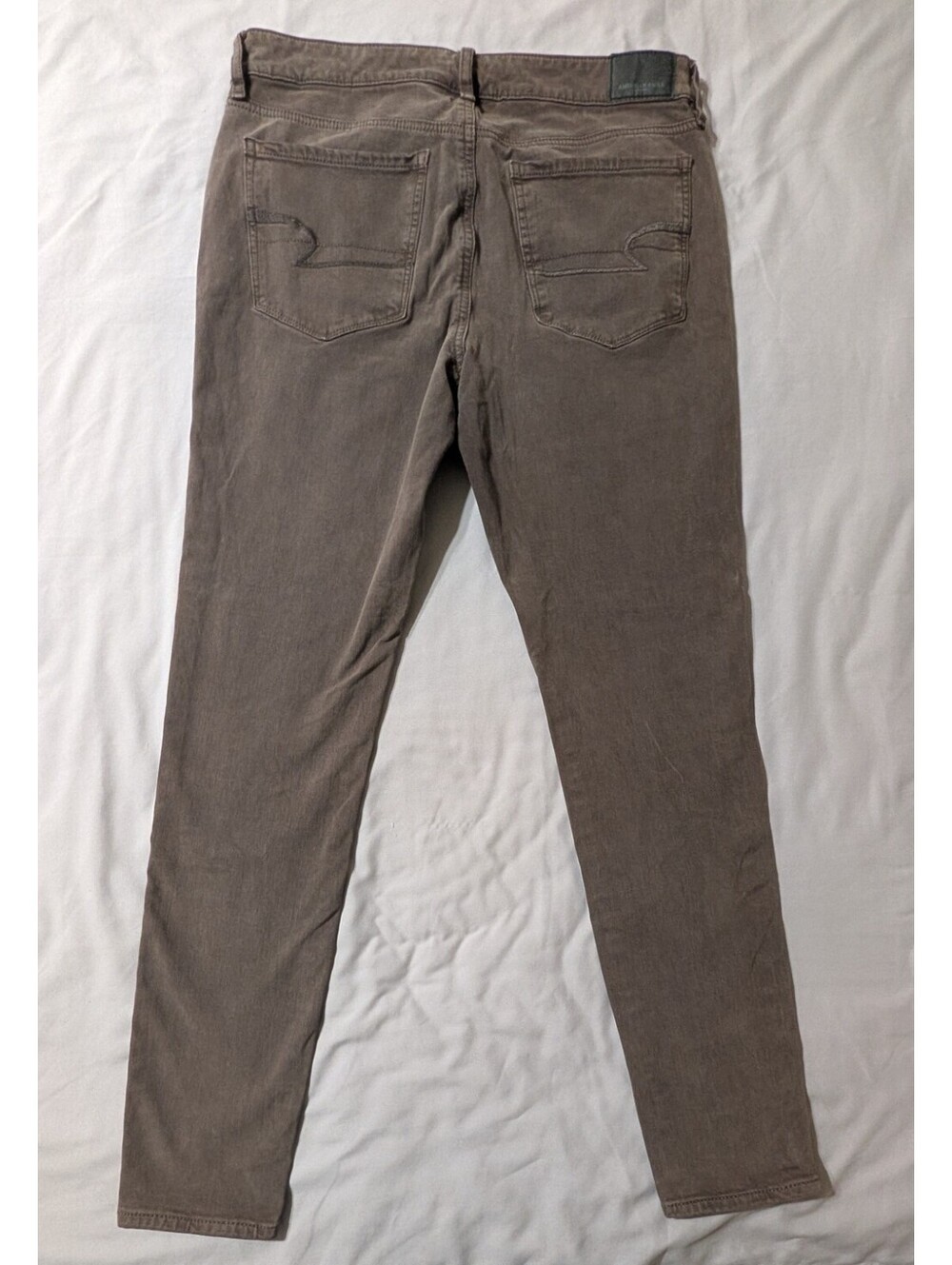 American Eagle Super Super Stretch Hi-Rise Jegging Brown Women's Size 8 Reg